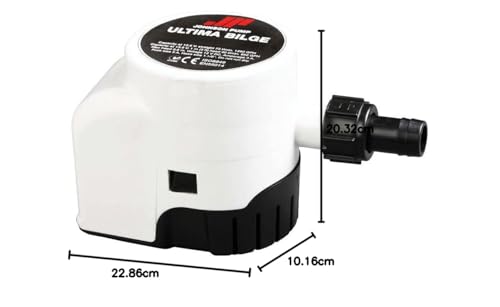Pompe de cale avec interrupteur intégré Johnson Pump Ultima 32-47258-003 600 GPH 12V