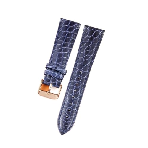 Bracelet de montre en cuir alligator compatible Tissot vert rouge bleu 18 20 22mm