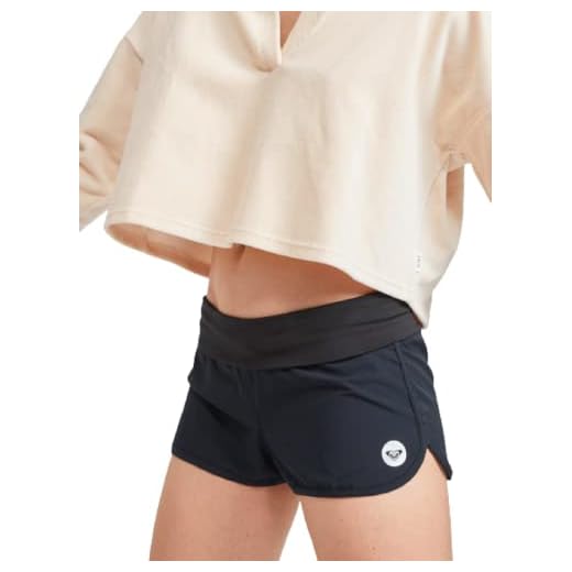 Roxy Damen Endless Summer 5,1 cm Boardshorts, Schwarz - Midnight Black, S EU