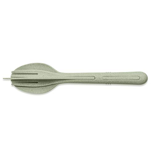 koziol Cutlery Set 3-pieces KLIKK organic green Cover