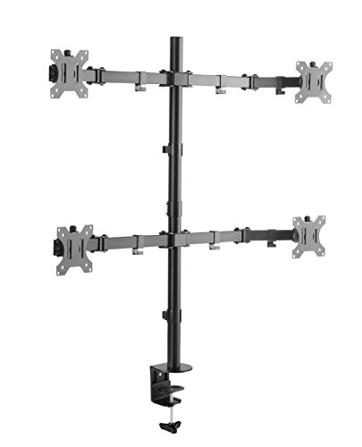 Preisvergleich Produktbild Xantron Tischhalterung für 4 PC Monitore höhenverstellbar, ECO-F04