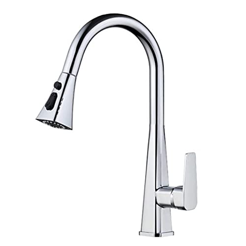 Robinet de cuisine avec douchette mitigeur évier eau chaude et froide