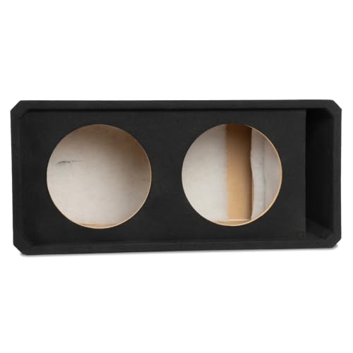 Caisson de basses scellé double 20,3 cm NVX NE82S en MDF avec polyfil