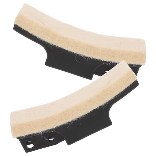 FUNOMOCYA Pastillas de Freno de Fieltro para Bicicleta Estática 10 MM de Grosor 2 Unidades Accesorio de Repuesto para Bicicletas de Fitness Compatible para Mantenimiento y Mejora de