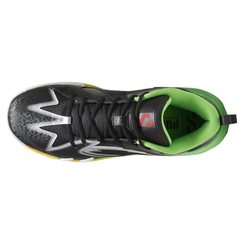 PUMA Mens Scoot Zeros 2K Basketball Sneakers Shoes - Black, Green4