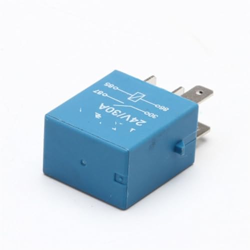 Relé 24v30A 4 pines para solucionar fallas de encendido y sobrecalentamiento 2