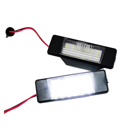 Luz matrícula Nissan Qashqai J10 J11 Juke evita multas y mejora visibilidad
