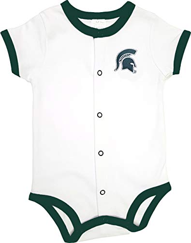 Future Tailgater Michigan State Spartans Baby Romper - 0-3 Months