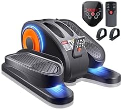 ESL Under Desk Elliptical - Portable Leg Exerciser with Pedal Str...