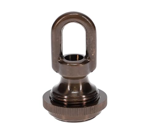 Image of B&P Lamp Cast Antique Bronze Screw Collar Ceiling Light Canopy Plate Kit