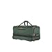 travelite trolley travel bag with wheels, large, expandable volume, BASICS, soft luggage wheeled duffle bag with expandable fold, 70 cm, 98 - 119 l