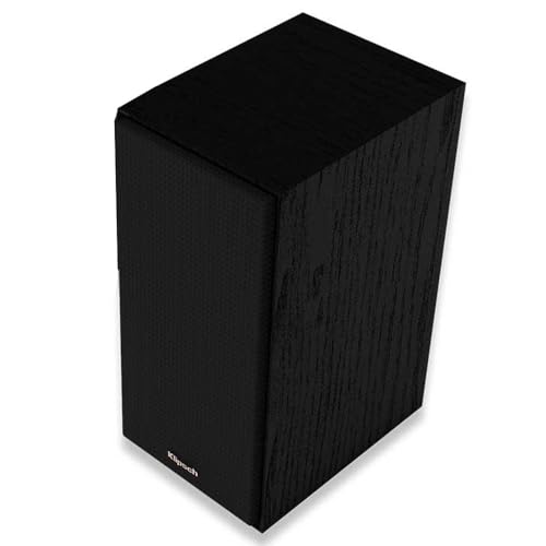 Klipsch Reference Next-Generation R-40M Horn-Loaded Bookshelf Speakers with 4” Spun-Copper Woofers for Best-in-Class Home Theater Sound in Black by Klipsch - Image 3