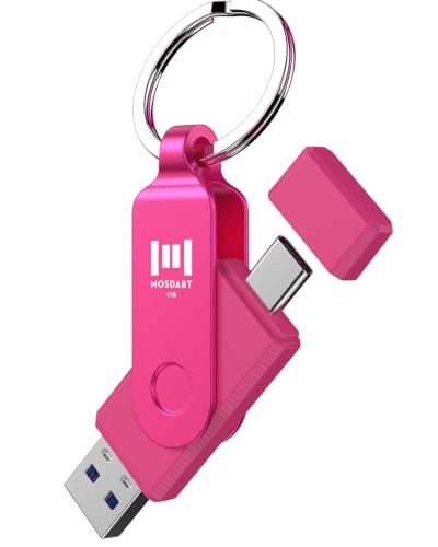 MOSDART 1TB Dual USB 3.2 Type-C Flash Drive