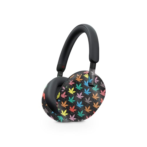 Image of MightySkins Glossy Glitter Skin Compatible with Sony WH-1000XM5 Headphones - Sticky Icky Icky | Protective, Durable High-Gloss Glitter Finish | Easy to Apply