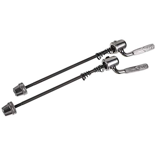 BESPORTBLE 2pcs Rear Wheel Axle Skewer for Cycling Trainer Quick Release Bike Accessory