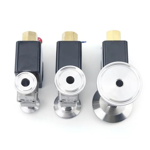 Válvula solenoide de 1/4 normalmente abierta AC110V con triple abrazadera K25.4mm 6