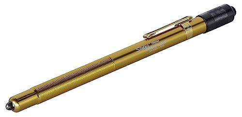 Streamlight 65024 Stylus 11-Lumen White LED Pen Light with 3 AAAA Alkaline Batteries, Gold