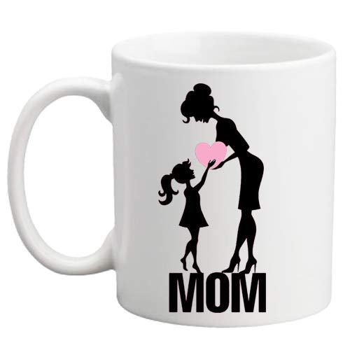 Aastha Imagine Media Printed Ceramic Coffee Mugs with a Loving Message for Maa, A Gift to Express Your Love and Gratitude to Mom. (Mom 2)