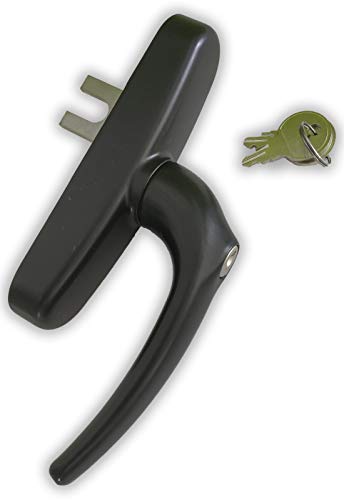 CREMONA NEGRA 1 PALA OSCILOBATIENTE CON LLAVE