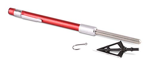 Fino Edge Retractable Diamond Sharpening Rod - Serrated Knife Sharpener - Ultra Portable, Mini Pocket Knife Sharpener - Multifunctional Knife Sharpening Rod For Outdoor Hunting Fishing (Fe-Rdsr) #TOP3