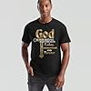 God Forever Christian Cross Christianity Jesus Mens T-Shirt Faith Religious Tee 4XL Black #4