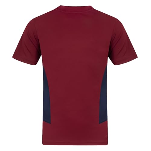 West Ham United FC - Camiseta Oficial de Entrenamiento - para Hombre - Poliéster - Granate - L