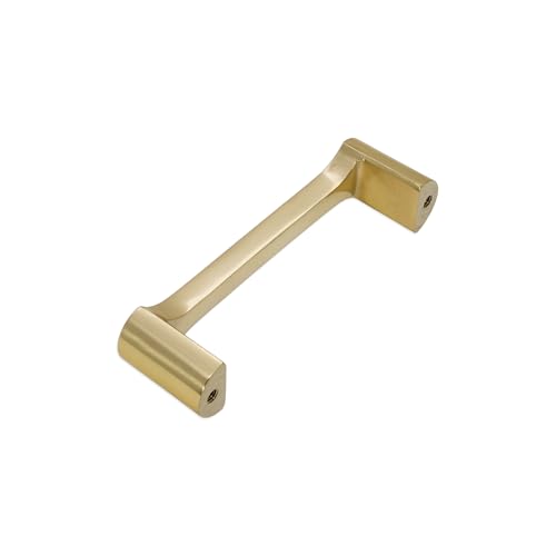 Tiradores de latón macizo de 118 mm para cajones de cocina y puertas de armarios modernos 7
