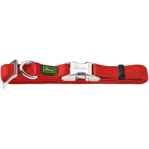 Hunter Vario-Basic ALU-Strong Collare, Rosso, XL