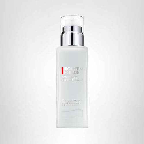 Miniatura 3 de Biotherm Homme, Basics Line Ultra Comfort, Bálsamo After-Shave Para Hombre, Calmante Y Nutritivo, Calma Las Irritaciones Del Afeitado, Enriquecido Con Life Plankton, Para Todo Tipo De Pieles, 75 Ml