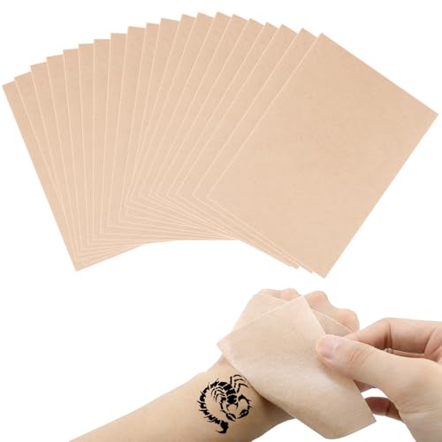 20 Pcs Tattoo Cover Up Patch Ultra Thin Scar Cover Up Patch Sweatproof Waterproof Invisible Scar...