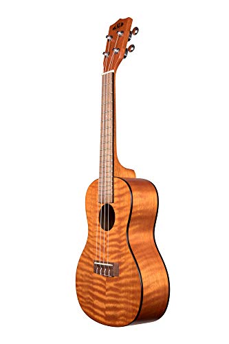 KALA Exotic Mahogany KA-CEM Concert Ukulele, Natural - Les Beatles, Paul McCartney, John Lennon, RIngo Starr, George Harrison KALA Exotic Mahogany KA-CEM Concert Ukulele, Natural – Image 4