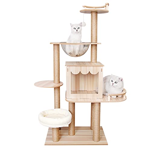 Árbol para Gatos Moderno de Múltiples Niveles para Interior