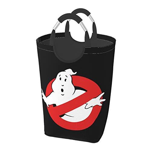 ゴーストバスターズランドリーバスケット ランドリーかご 大容量50L 洗濯かご 折りたたみ ランドリー収納 収納ボックス 撥水加工 布製 雑貨収納 持ち手付き収納袋