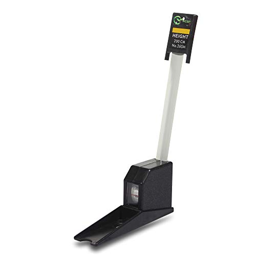 Image of RCSP Height Measuring Scale Stature Meter 200cm /2m for Height Measurement, Wall Mounted Growth Meter for Kids & Adults | Durable Plastic Roll Ruler Tape for Gym, Home