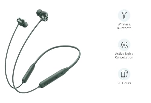 Image of Original Earphone Wireless Bullet for Z2 Active Noise Cancellation Neckband - Magnetic Earbuds (Green)