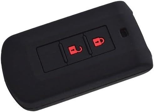 Silicone Key Case Cover for ASX Outlander For Eclipse Pajero Remote, Protective Waterproof Key Holder for L200 Lancer Sport KK KL 2015+