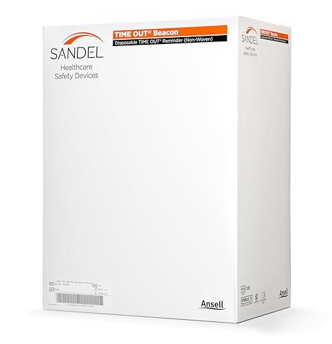 Rappel TIME OUT Ansell jetable en boîte de 1000 consommables pour établissements hospitaliers