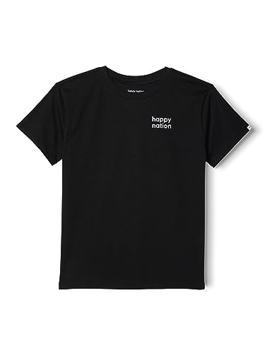 Image of Happy Nation Girls Relaxed Cotton Short Sleeve T Shirt