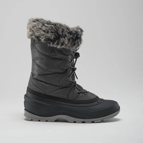 Kamik Damen Momentum 3 Schneestiefel, Dunkelgrau, 40 EU