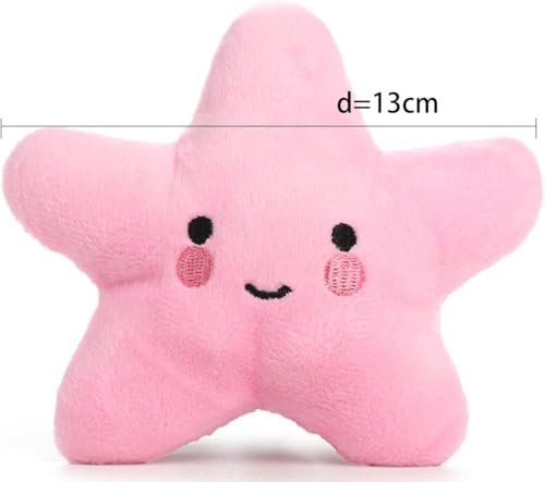 Juguete Peluche Estrella de Mar Verde para Perros Pequeños y Medianos miniatura 2
