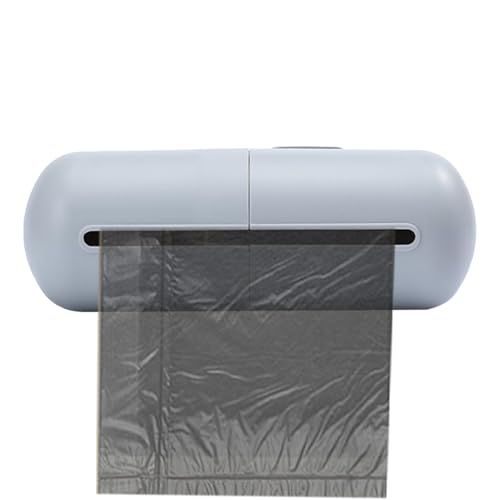 Joberio Soporte para bolsas de basura, dispensador de bolsas de basura, dispensador de bolsas de basura, almacenamiento de bolsas de comestibles, protector de bolsas, colector de bolsas para bolsas de
