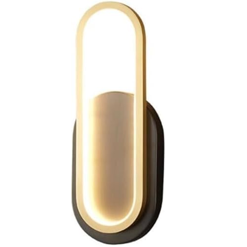 Aplique de Pared industrial Vintage Aplique de pared LED nórdico for pasillo, moderno, regulable, for escalera, de latón, for interior de casa, baño, sala de estar, dormitorio, mesita de noche