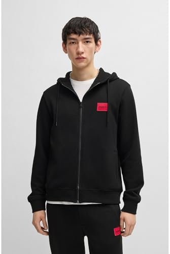 Sweater HUGO Daple212 Noir S Homme | Fini les Pulls Déformés - 3