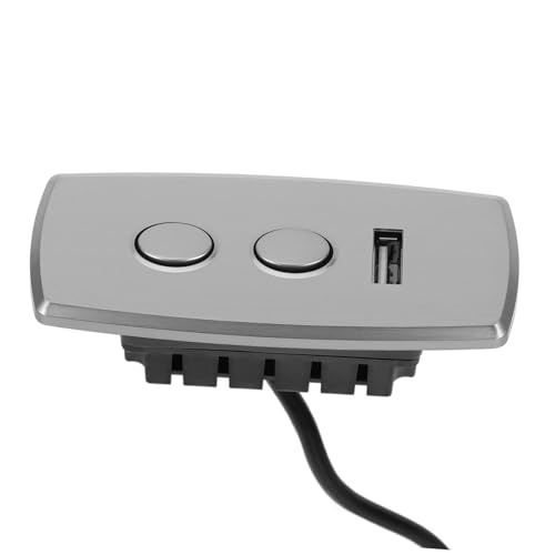 Mikinona Controlador Reclinable Eléctrico Botones Pines con Puerto USB para Sillones Reclinables y Elevadores Repuesto Versátil Estable para Muebles Eléctricos