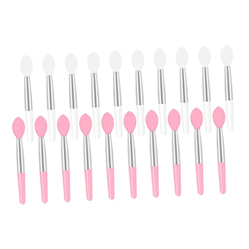 OSOLADY 20Pcs Silicone Lip Brush Makeup Applicator for Lipstick Lip Mask Concealer Soft Head Brushes for Easy Application Brushes for Makeup Lovers
