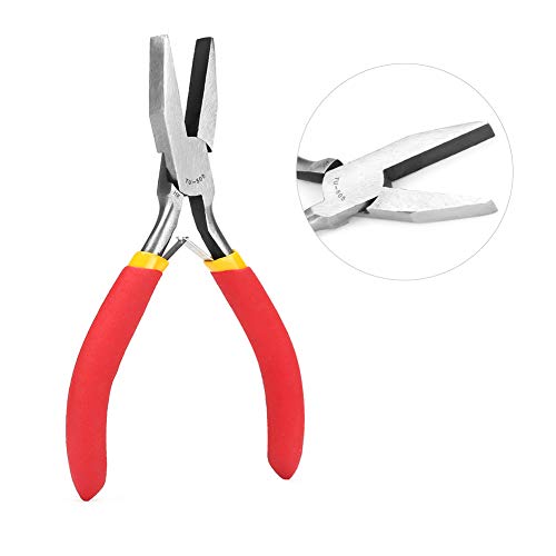 Needle Nose Pliers with Comfort Grip Handles Non-Serrated Jaws for Bending Wire and Small Object Gripping