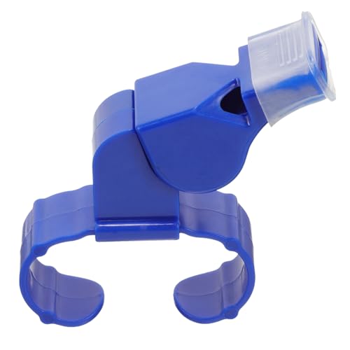 Silbato deportivo de plástico azul Sosoport miniatura 1