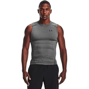 Under Armour Men’s HeatGear Compression Sleeveless T-Shirt