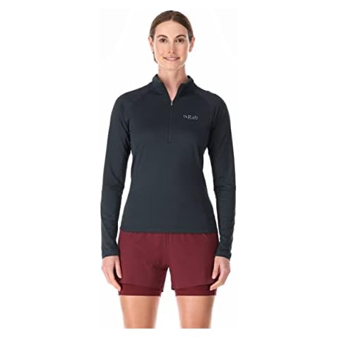RAB Sonic - Camiseta de manga larga con cremallera para mujer Cover