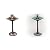 Alpine Corporation TEC106-BZ Alpine Floor Fountain, 35", Bronze & 35" Tall Outdoor 3-Tiered Pedestal Water Fountain and Birdbath, Green